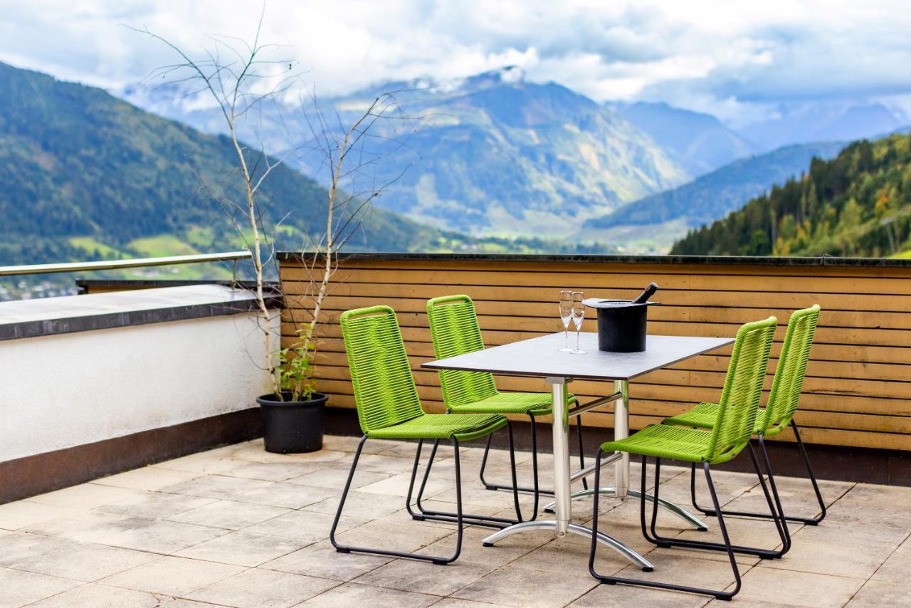 Der Sonnberg Alpinlodges - Apartments Mit Seeblick, Privater Sauna Und Self Check-In Целль-ам-Зеє Екстер'єр фото