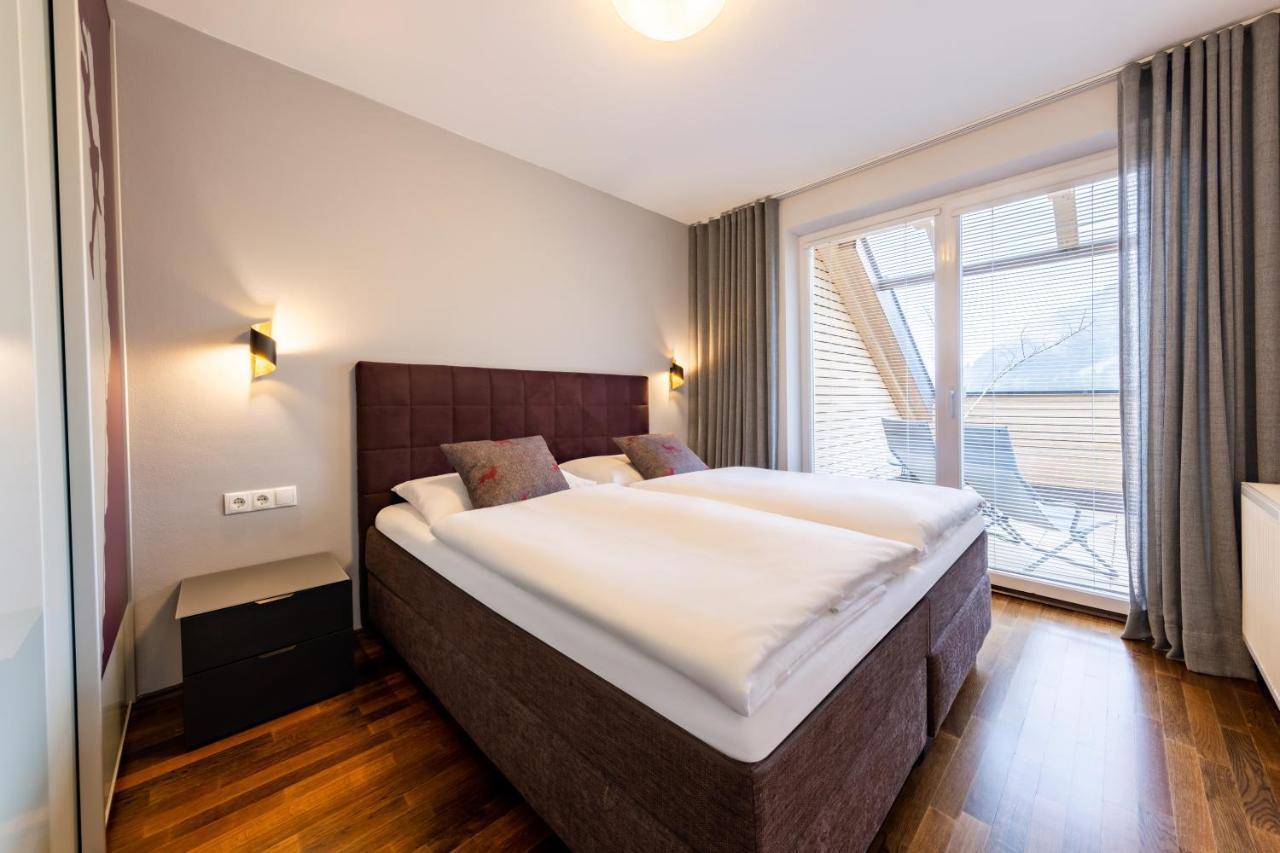 Der Sonnberg Alpinlodges - Apartments Mit Seeblick, Privater Sauna Und Self Check-In Целль-ам-Зеє Екстер'єр фото